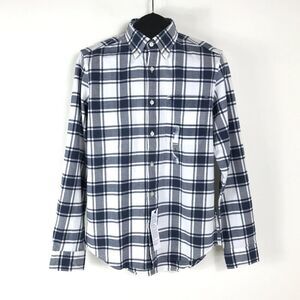NEW Tommy Hilfiger Plaid Button Down Shirt Men's Small Long Sleeve Cotton Casual